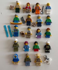 Lego City minifigures
