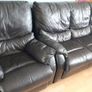 leather 3 piece suite Image 4
