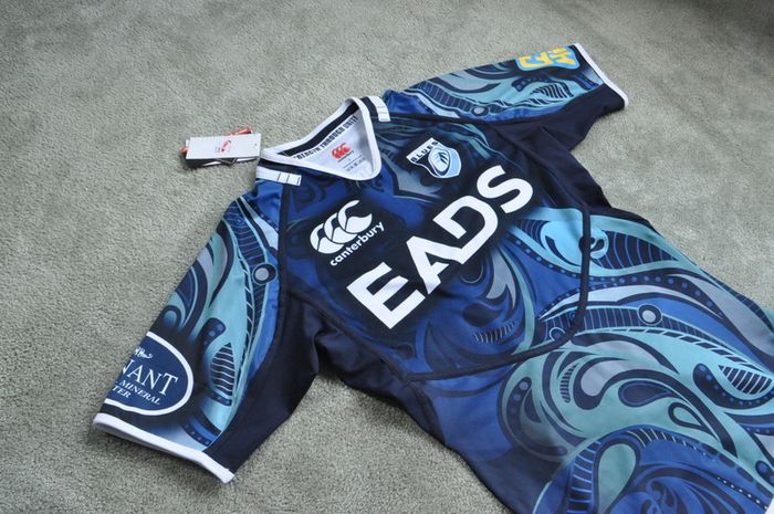 Cardiff Blues Player Fit Rugby Jersey Shirt 2012 Rare Wales Free Post