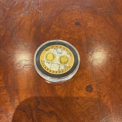 Monaco Silver and gold coin 2002
