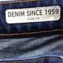 Marks and Spencer dark blue denim knee length skirt size Uk 16 postage included Image 3