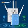 Wavlink AC1200 Dual Band (2.4GHz/5GHz) 3-IN-1 WIFI Router/Range Extender & Signal Booster (White) [UK Plug] (Brand New/Warranty) Image 2