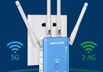 Wavlink AC1200 Dual Band (2.4GHz/5GHz) 3-IN-1 WIFI Router/Range Extender & Signal Booster  - UK Plug (Brand New/Warranty)