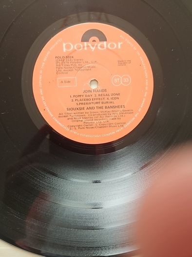 Siouxsie And The Banshees LP (Irish) - Join Hands
