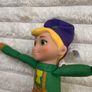Elf Mates Elf On A Shelf Toymaker Christmas Holiday Gift Decoration Green approx. 25 cm. Used Please see photos Image 5