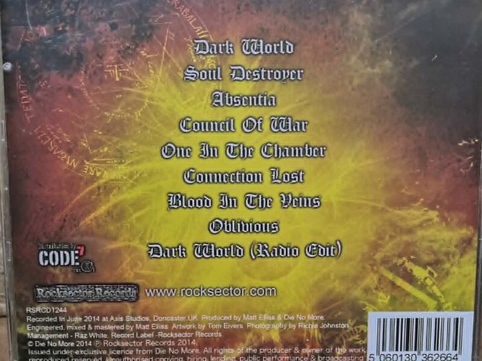 Die No More - Elected Evil CD (signed)