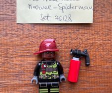 Lego minifigure Firefighter - 2019