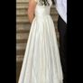 Custom made silk wedding dress Image 6