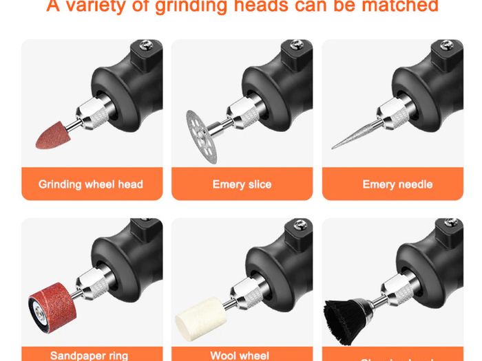 BRAND NEW Electric Grinder Dremel Style Mini Drill Rotary Tools Set 350W