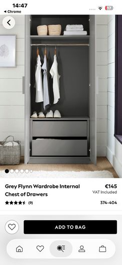 Next wardrobe