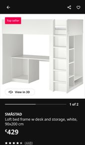 Ikea Smastad Loft Bed