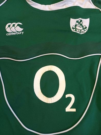 Ireland Rugby 2011 Canterbury Home Jersey Adult Small
