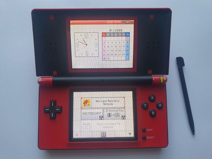 Nintendo DS Lite black/red