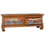 TV Cabinet 110x35x40 cm Reclaimed Teak Wood Image 3