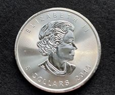 2016 Canadian 1 oz Silver Maple Leaf