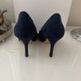 Next Navy Shoes Stillettoes Image 6