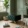 Coffee table with glass and metal legs Image 5