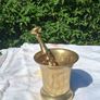Victorian Apothecary Brass Pestle and Mortar (2.3kgs) Image 3