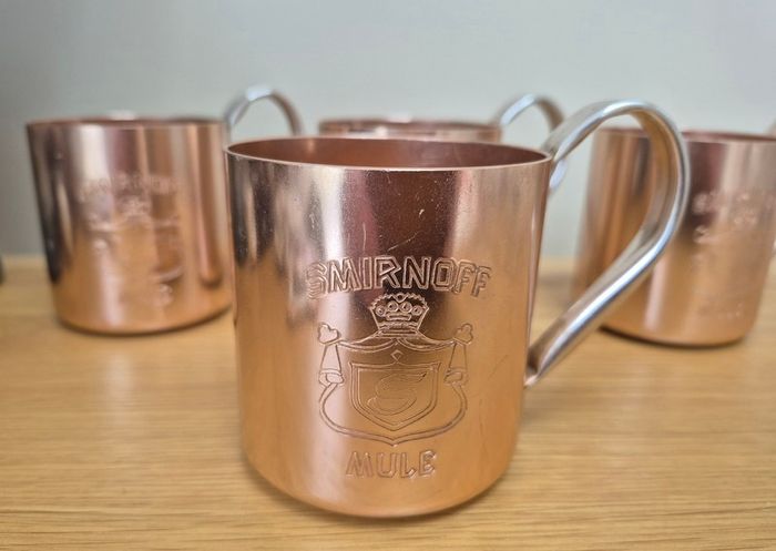 Vintage Smirnoff Moscow Mule Mugs