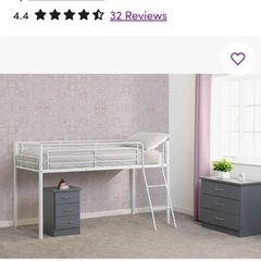Loft Bed, mid sleeper bunk bed