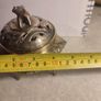 Vintage Tri Leg Incense Burner  Lidded Metal / Brass Chinese Marked   Old  Ceremonial/ Meditation  Clearing Energy/ Purification Ritual Image 6