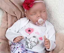 Reborn dolls - 17-Inch Handmade Realistic Baby Dolls Soft Cloth Body with Toy Accessories, Reborn Baby Dolls Like a Lifelike Baby