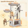 Taoqimiao 98cm Cat Tree Cat Tower with Condo and Perch - Brand New Sealed Image 2