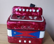 Vintage Toy Accordion Squeezebox