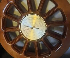 wooden Barometer