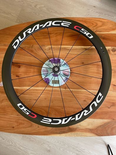 Shimano DURA-ACE C50 tubular rim brake wheel set