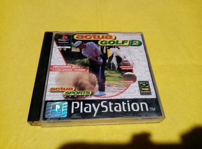 Actua Golf 2 PlayStation 1 Ps1 PlayStation 2 ps2 games Original