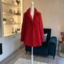 Ladies Fully Lined Red Coat from Dunnes Stores. Size UK 14 / EU 42 Image 5