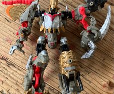 Transformer Power Core Combiners Grimstone with Dinobots