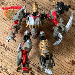 Transformer Power Core Combiners Grimstone with Dinobots