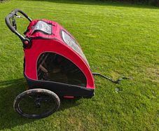 Homcom 3 in 1 bike trailer