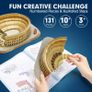 3D Jigsaw Puzzles for Kids Adults Rome The Colosseum National Geographic Italy Jigsaw Puzzle DIY Building Model Kit 131 Pieces Image 4