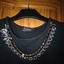 black dress with necklace Image 2