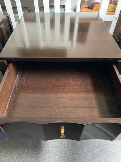 Selva Made in Italy Bedside Table with Drawers Heritage J. S. Collection