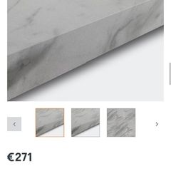 Marble laminated Worktop