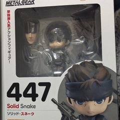 Good Smile Company Nendoroid 447 - Solid Snake (Metal Gear Solid) Figure
