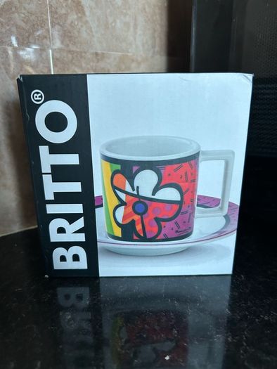 Romero Britto Espresso Cup