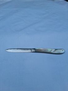 Atkin & Oxley Sterling Silver M.O.P Fruit Knife(1840)