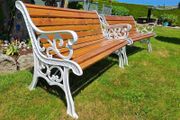 Cast iron Garden benches