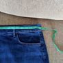 Marks and Spencer cotton blend denim skirt 50 inch waist and 26 inch long new and in excellent condition with no issues FREE STANDARD POSTAGE INCLUDED Image 4