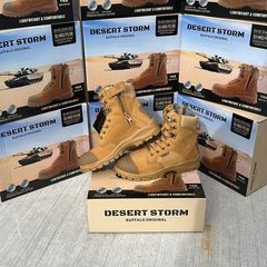 work boots desert Storm all sizes available