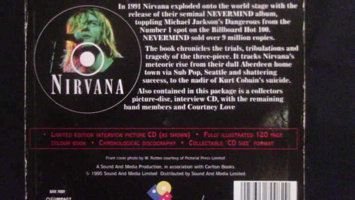Nirvana - Interview Disc & 120 Page Book