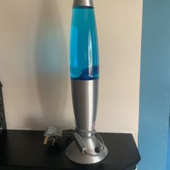 blue lava lamp