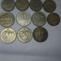 silver 40% Sweden coins