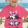 Cute Girls' Cartoon Cow T-Shirt Image 3