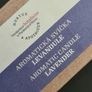 Lavender Aromatherapy Candle, Relaxing Natural Scent, New Image 2